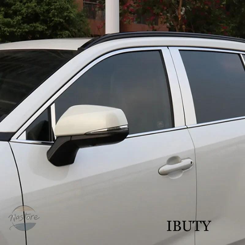 並行輸入品 rav4 トヨタ toyota xa50 2021 2020 サイドウィンドウセンターピラー ステンレス ミドルコラムトリム b c カスタムパーツ 部品 アクセサリー_4