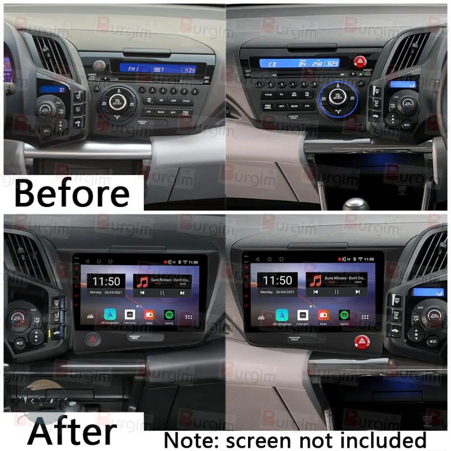 並行輸入品 ホンダ honda cr-z 1 crz 2010-2016 カー ラジオ