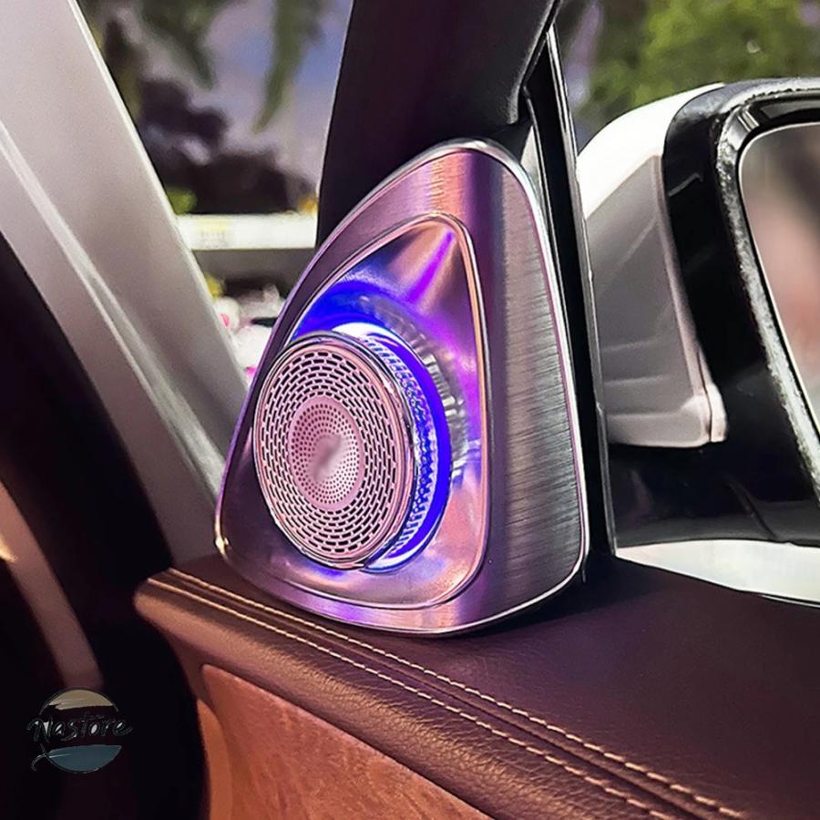 並行輸入品 メルセデスベンツ mercedes カバー スピーカー ツイーター