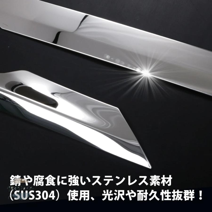 並行輸入品 トヨタ toyota アクセサリー カスタム アルファード ヴェルファイア リア 40系 専 カースタイリング ステンレスステッカー カスタムパーツ 部品_3