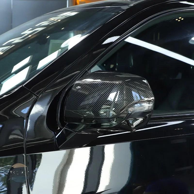 並行輸入品 カバー ミラー 外装 リア キャデラック エスカレード 2021-2023 abs カーボン マット/ブラック カーサイド ビューキャップ カスタムパーツ 部品_6