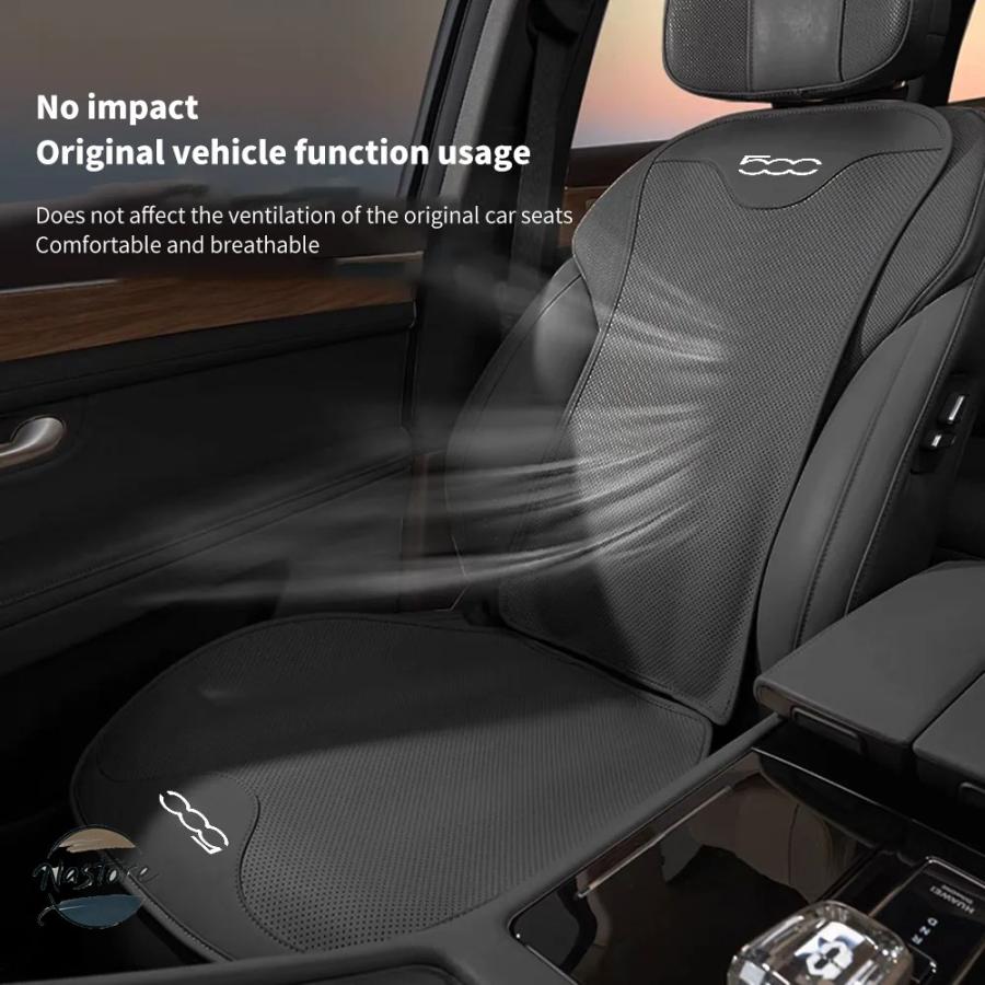 並行輸入品 カバー フロント リア 通気性 レザー製カー/シート フィアット500 500c 500x 500l アバルト695 カスタムパーツ 部品 アクセサリー_6