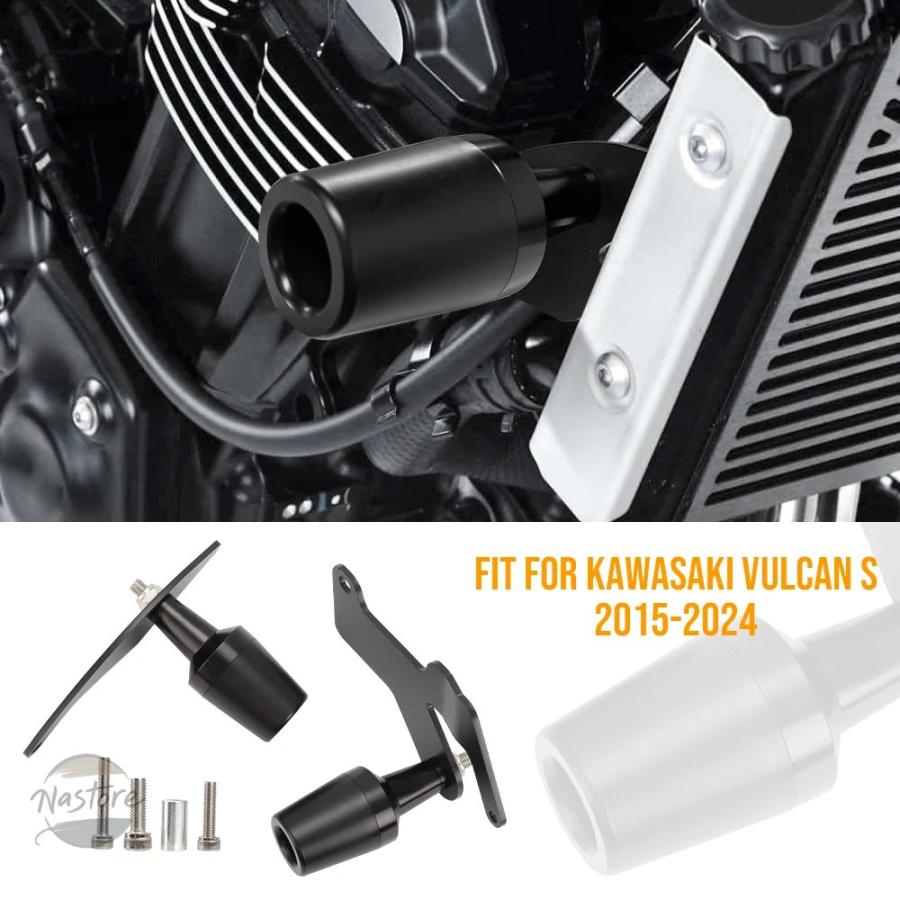 Z650 2017-2024 2020 202 フレームカバー 1 2019 オートバイ CNC 落下