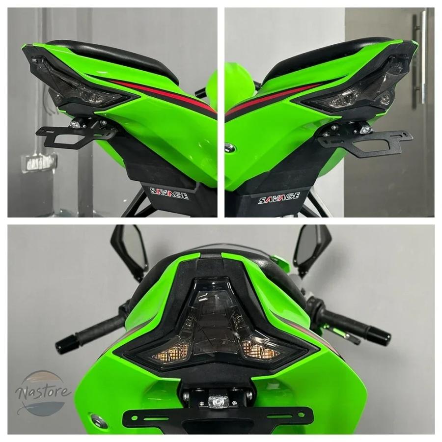 並行輸入品】バイク ブレーキ 2024 zx6r ledテールライト カワサキ