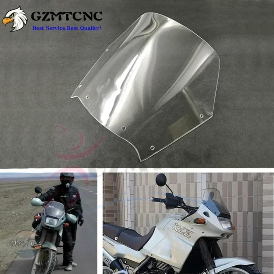 並行輸入品 バイク ウィンドシールド カワサキ kle 500 1995-98 2000-2004 kle500 部品 カスタムパーツ アクセサリーの画像