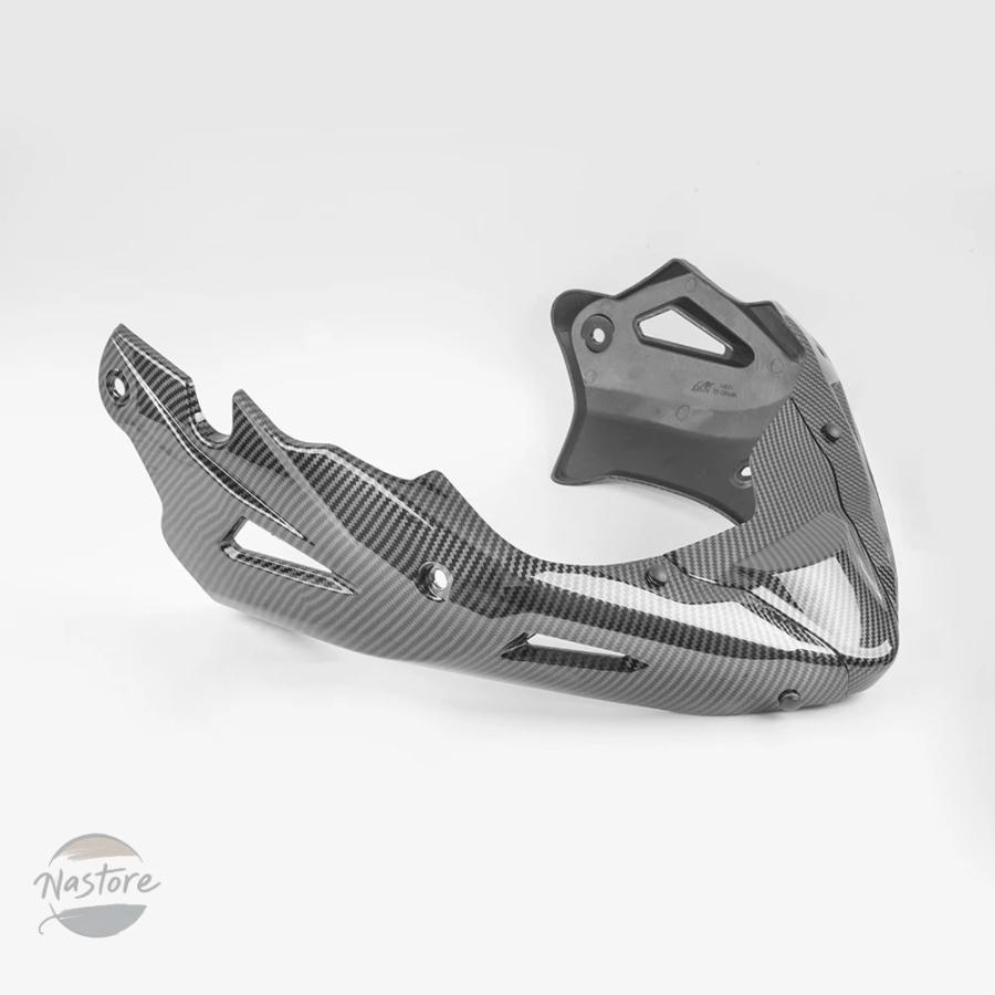並行輸入品 ホンダ カバー エンジン ガード カーボン プロテクター カウル アンダーフェアリングパネル ベリーパン ホンダ CB650R_3