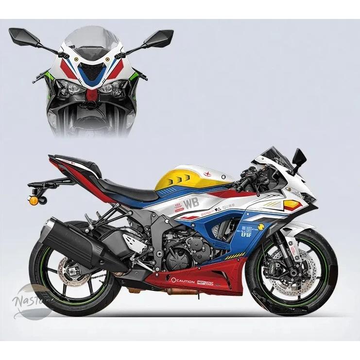 並行輸入品 バイク zx6r zx-6r 2024 ボディフェアリングステッカー