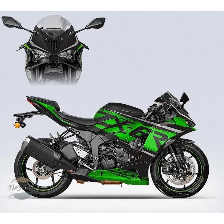 並行輸入品 バイク zx6r zx-6r 2024 ボディフェアリングステッカー