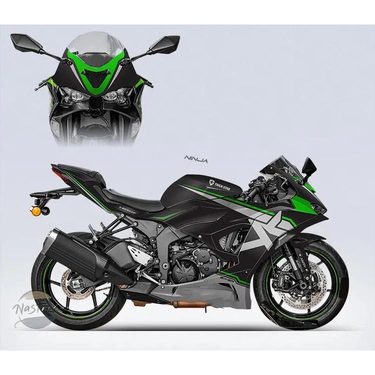 並行輸入品 バイク zx6r zx-6r 2024 ボディフェアリングステッカー