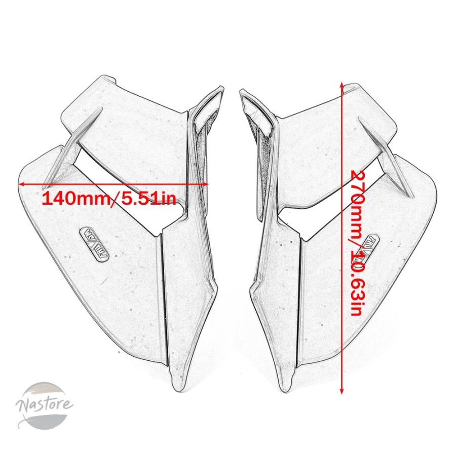 並行輸入品 バイク キット zx4r zx4rr zx25r ウィングレット エアロ
