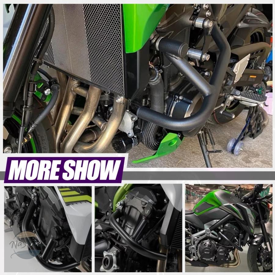 並行輸入品 カワサキ Z900 2017-24 プロテクター バンパー クラッシュバーの画像