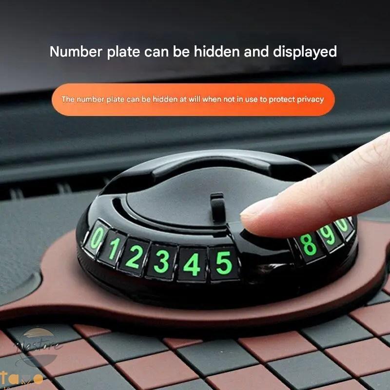 並行輸入品 shankedao 3 in 1 滑り止め パッド ダッシュボード 電話 ナンバー表示 装飾 カスタムパーツ 部品 アクセサリーの画像
