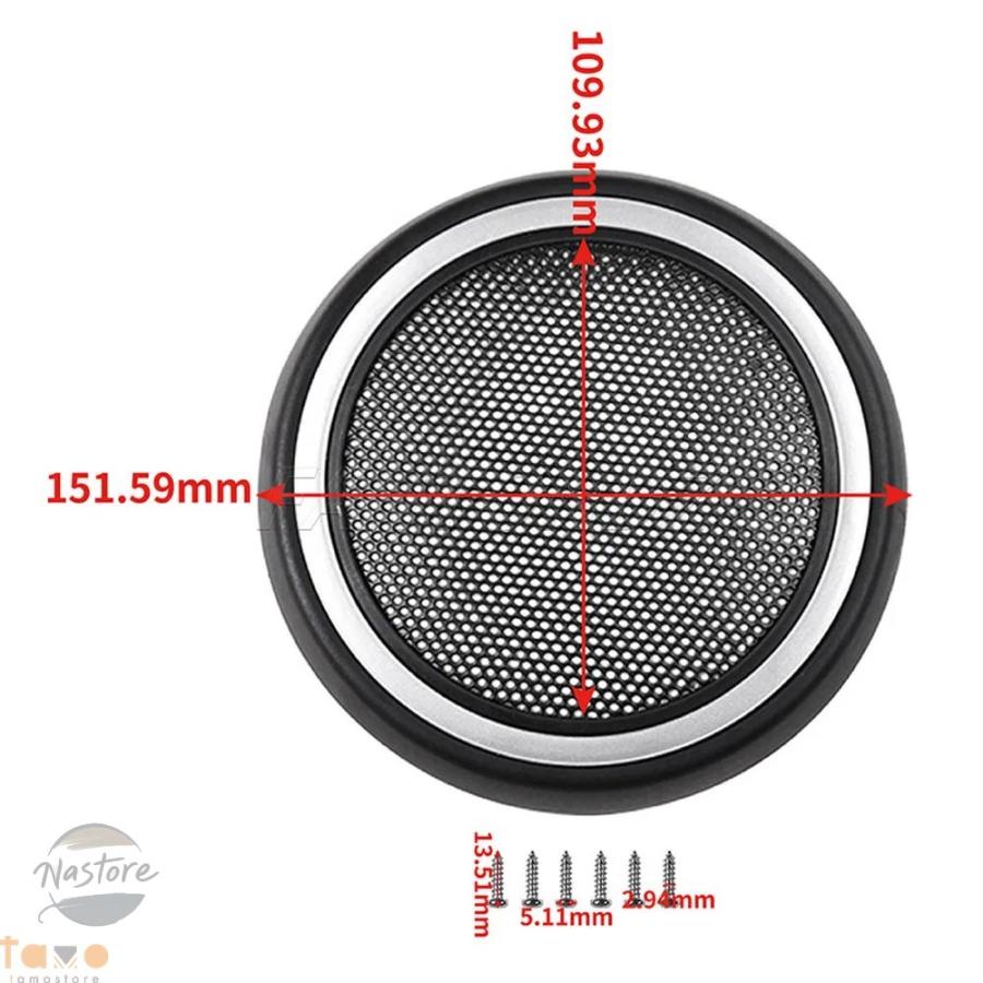 並行輸入品 r55 mini カバー グリル フロント スピーカー r56 r57 r58 r59 ドア 51412753333 カスタムパーツ 部品 アクセサリー_2
