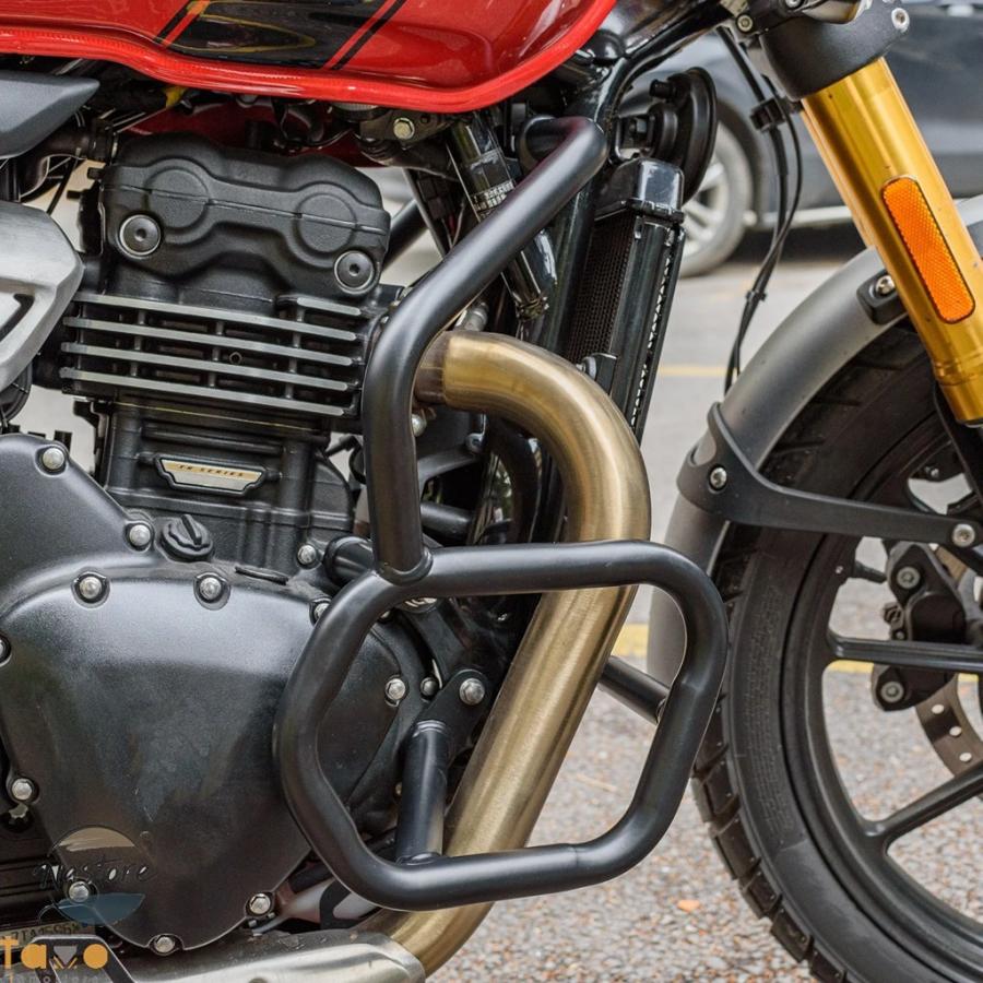 並行輸入品 トライアンフ ガード エンジン wolfline 燃料タンクバー speed 400 クラッシュ カスタムパーツ 部品 アクセサリー_6