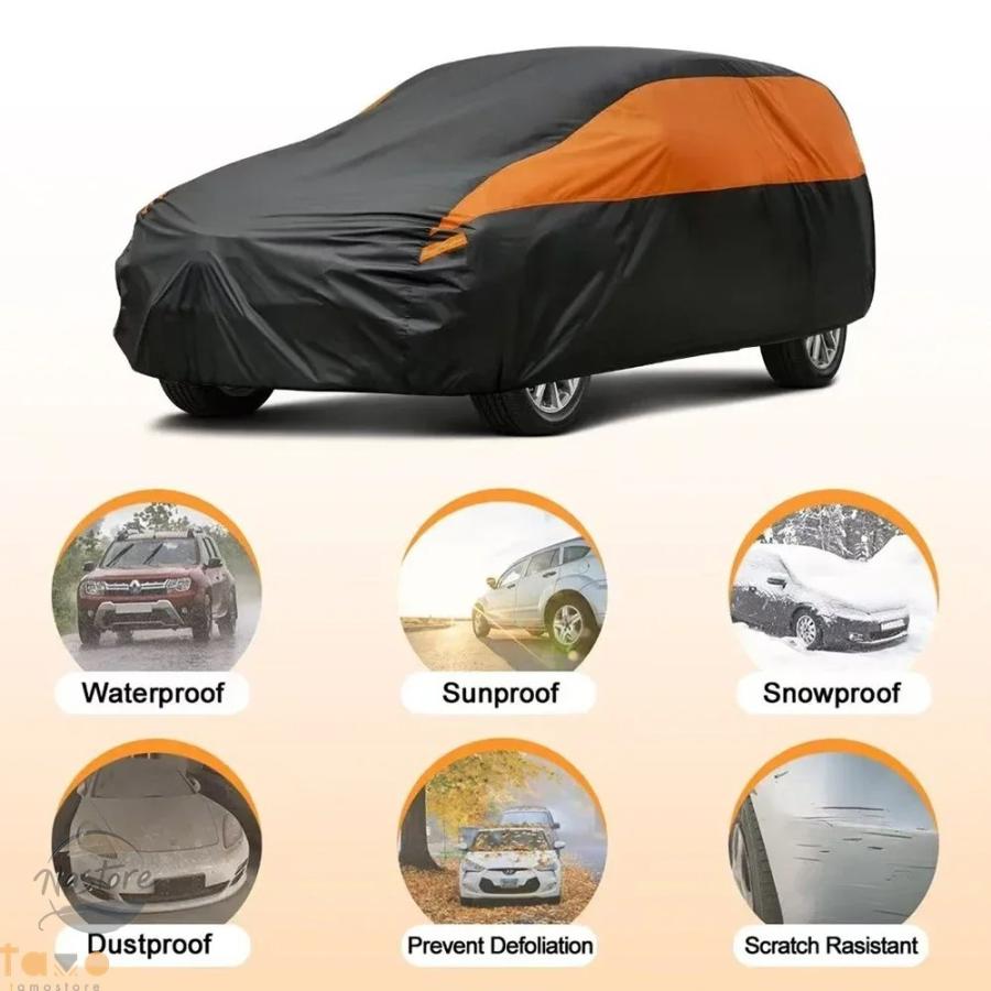 並行輸入品 カバー kayme-防水汎 カー セダン suv ハッチバック mpv ワゴン 全ウェザー型 カスタムパーツ 部品 アクセサリー_12