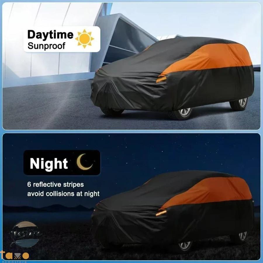 並行輸入品 カバー kayme-防水汎 カー セダン suv ハッチバック mpv ワゴン 全ウェザー型 カスタムパーツ 部品 アクセサリー_14