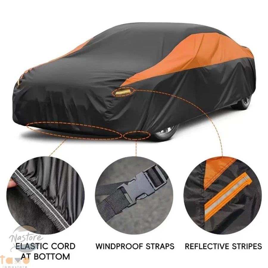 並行輸入品 カバー kayme-防水汎 カー セダン suv ハッチバック mpv ワゴン 全ウェザー型 カスタムパーツ 部品 アクセサリー_15