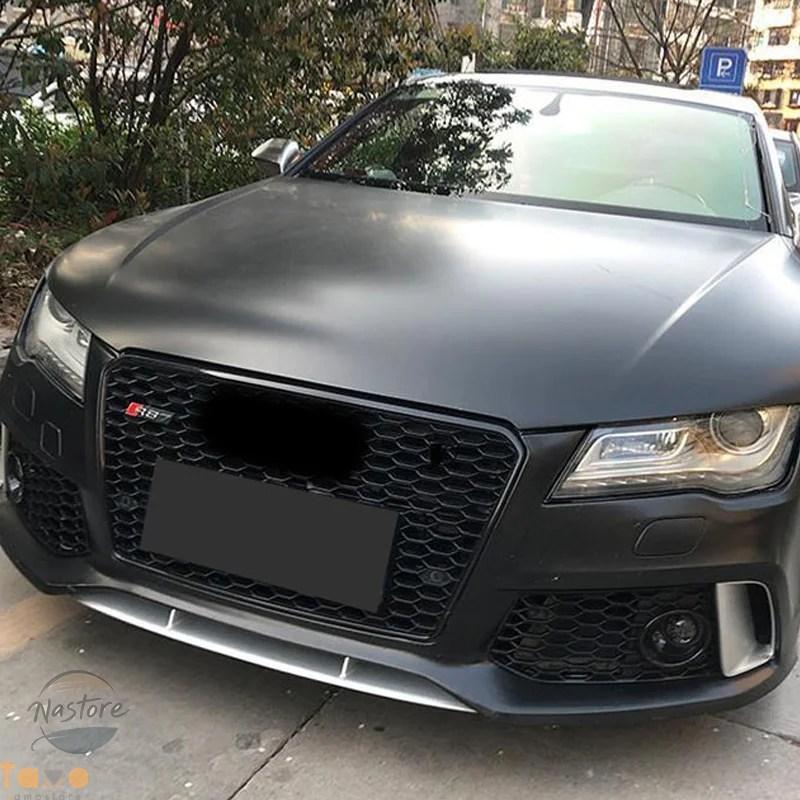 並行輸入品 アウディ rs7 フロントバンパー スポイラー リップ カスタム a7 2009-2018 dinch カスタムパーツ 部品 アクセサリーの画像