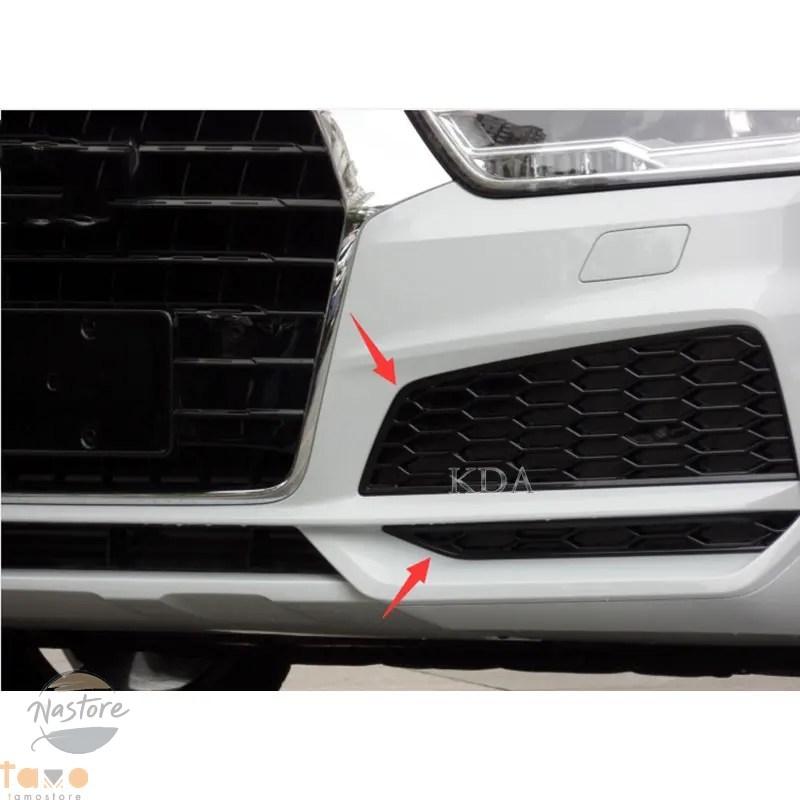 並行輸入品 アウディ q3 フロントバンパー グリル フォグランプ 自動側 audi sline カスタムパーツ 部品 アクセサリー_5