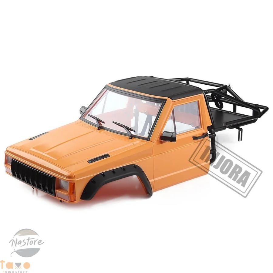 並行輸入品 trx4 チェロキー ニンジャラrcカーボディキャブ バックセミ