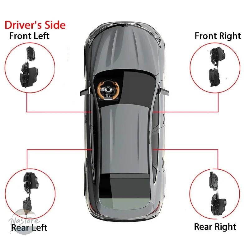 並行輸入品 BMW f10 ドアロックアクチュエータ ソフトクローズ f18 f11 f02 51217185689 51217185692 カスタムパーツ 部品 アクセサリー_6