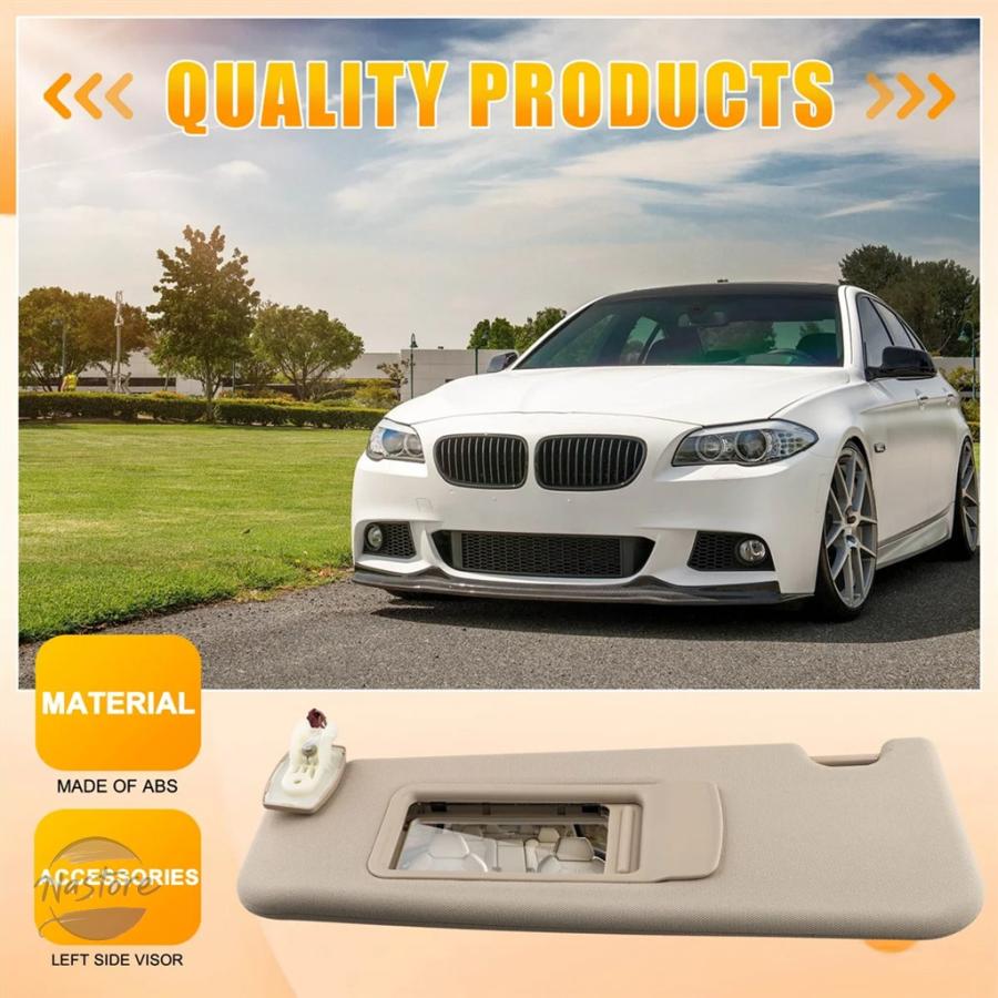 並行輸入品 BMW f10 左側 サンバイザー 5シリーズ f11 f18 2011-2015