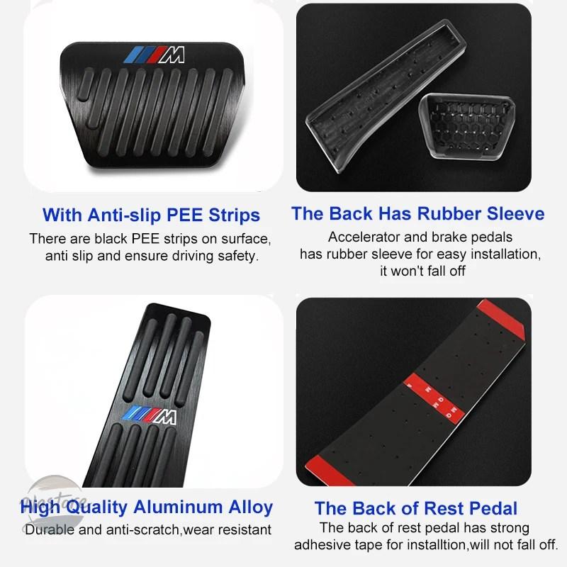 並行輸入品 BMW x3 カバー ペダル ブレーキ 5シリーズ x5 g30 g20 f10 f07 f30 e90 e60 f15 g23 e83 e84 カスタムパーツ 部品 アクセサリーの画像