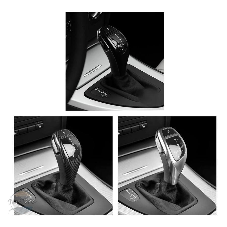 並行輸入品 BMW e90 シフトノブ カスタム ワンクリックスタートボタン ledギア カスタムパーツ 部品 アクセサリーの画像