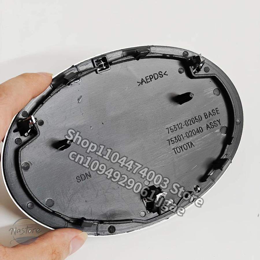 並行輸入品 トヨタ グリル カローラ 2014 140mm フロントバッジ カスタムパーツ 部品 アクセサリーの画像