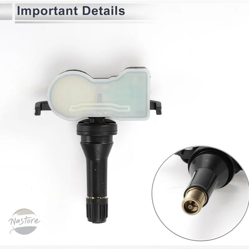 並行輸入品 ジープ コンパス 4 個タイヤエア圧センサー tpms 433mhz 68252493ab カスタムパーツ 部品 アクセサリーの画像