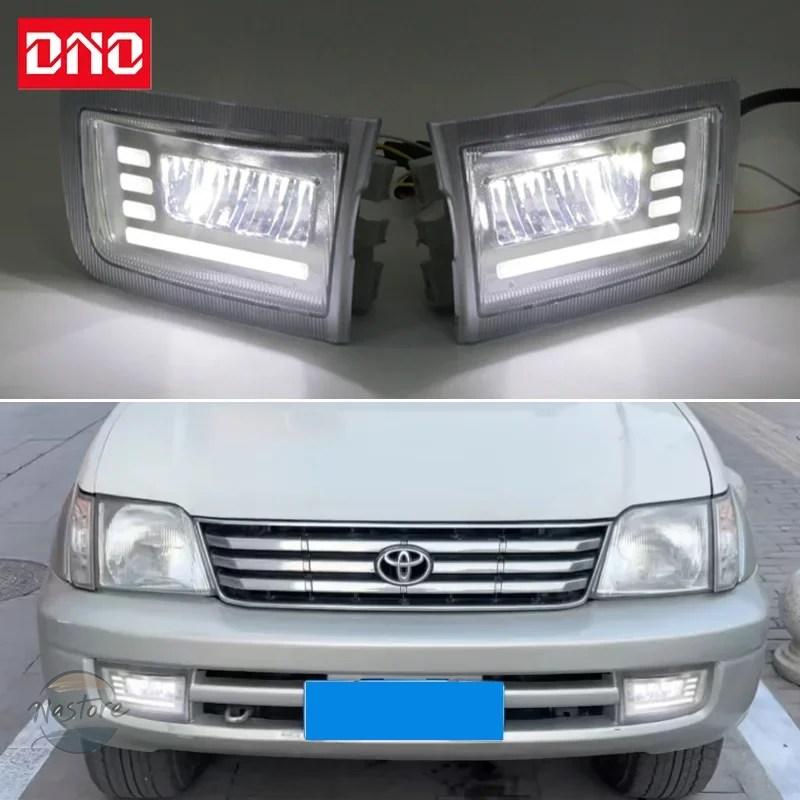 並行輸入品 トヨタ lc90 フォグランプ led 12v デイライト toyota プラド 1996-2002 カスタムパーツ 部品 アクセサリー_1