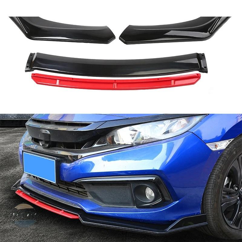 並行輸入品 フロントバンパー リップ 汎 ボディキット カーボン 装飾スト セダン未満 カスタムパーツ 部品 アクセサリー_5
