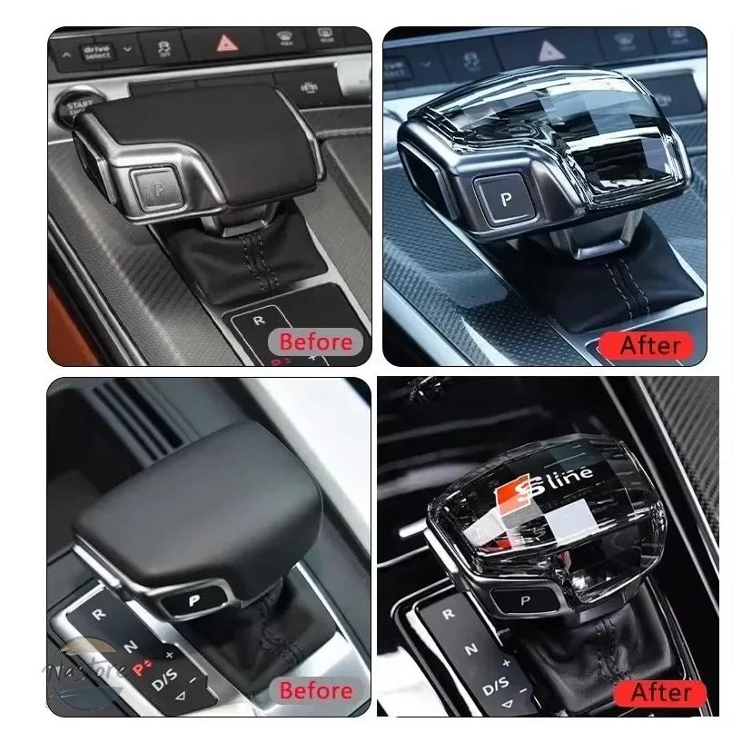 並行輸入品 アウディ audi ハンドル クリスタルギアシフトノブレバー