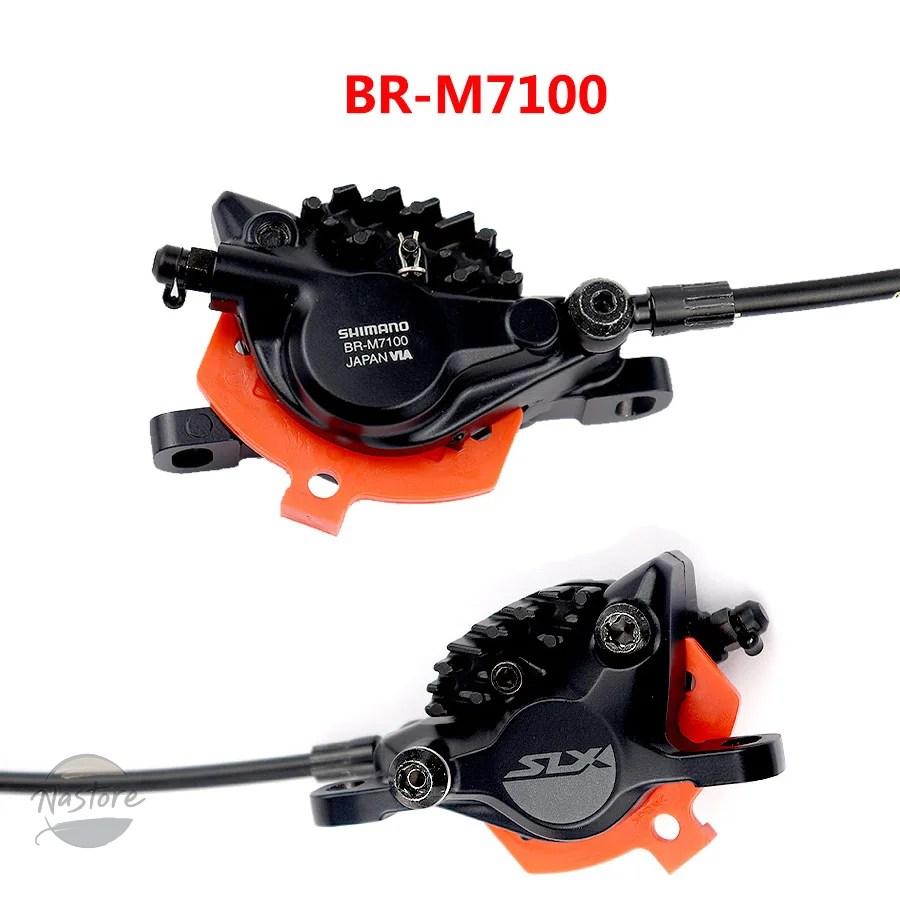 並行輸入品 m7100 ブレーキ shimano-油圧ディスク ピストンm7120 4ピストン 左右 mtb 部品 カスタムパーツ アクセサリー_3