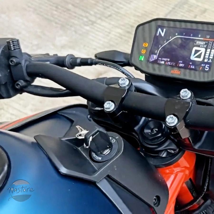 並行輸入品 バイク カバー kt-m デューク 790 890 2018-21 2022 2023 2024 デューク790 デューク890 点火ロックキーフェアリングケース 部品 カスタムパの画像