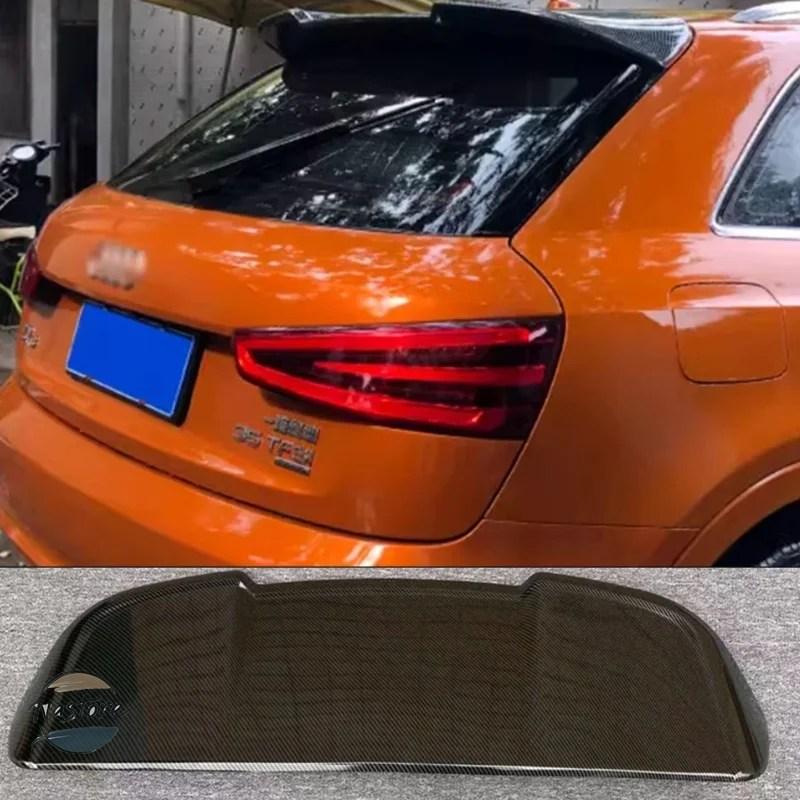 並行輸入品 アウディ audi q3 リア スポイラー ルーフスポイラー absプラスチック製ルーフ 2013-2018 部品 カスタムパーツ アクセサリー_4