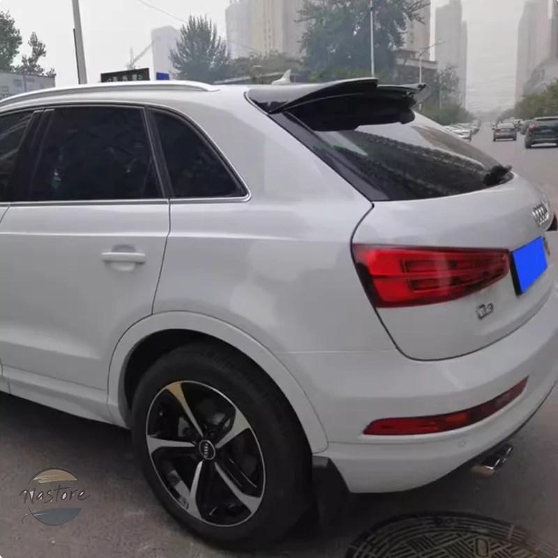 並行輸入品 アウディ audi q3 リア スポイラー ルーフスポイラー absプラスチック製ルーフ 2013-2018 部品 カスタムパーツ アクセサリー_6
