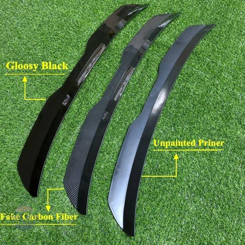 並行輸入品 mk4 リア スポイラー ルーフスポイラー absプラスチック製ルーフ 光沢 ある黒 エクステンション トップ しいシートレオン 2020 2021 部品_4