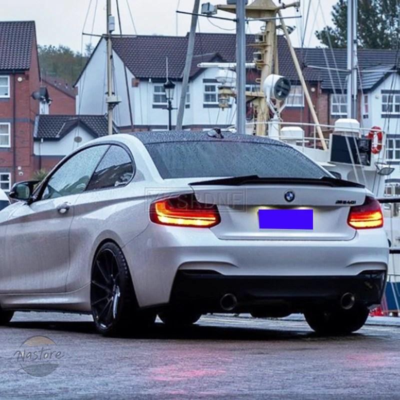 並行輸入品 BMW m235i リア スポイラー カスタム アクセサリー トランク f22 f87 m2 2014-2019 部品 カスタムパーツ_4
