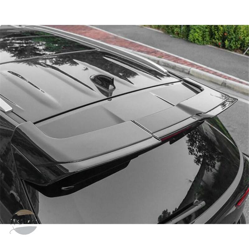 並行輸入品 トヨタ toyota スポイラー ルーフスポイラー カスタム アクセサリー フィット ハイランダー ルーフ abs素材 黒 白 リ 2022 2023 部品_4