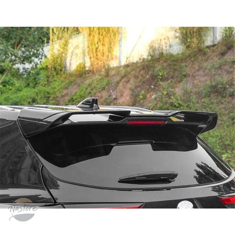 並行輸入品 トヨタ toyota スポイラー ルーフスポイラー カスタム アクセサリー フィット ハイランダー ルーフ abs素材 黒 白 リ 2022 2023 部品_5