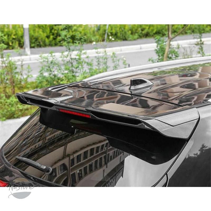 並行輸入品 トヨタ toyota スポイラー ルーフスポイラー カスタム アクセサリー フィット ハイランダー ルーフ abs素材 黒 白 リ 2022 2023 部品_7