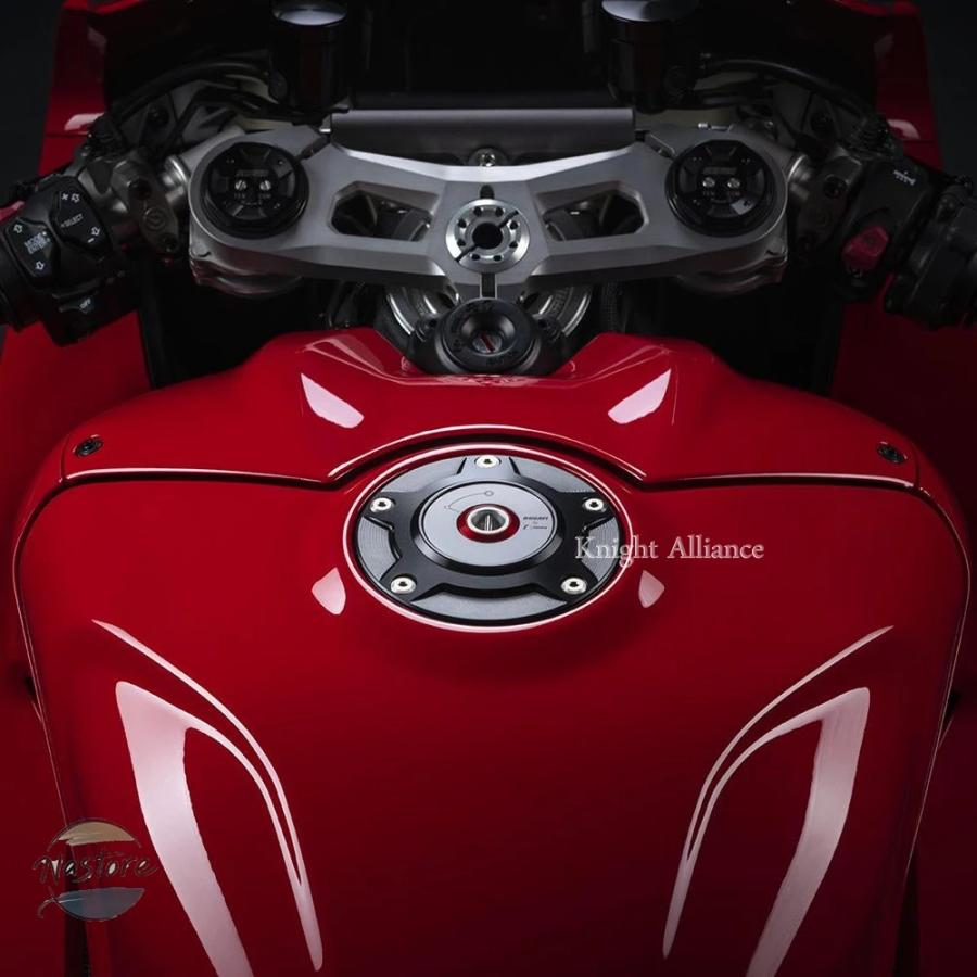 並行輸入品 ドゥカティ バイク 燃料タンクキャップ アルミ ducati