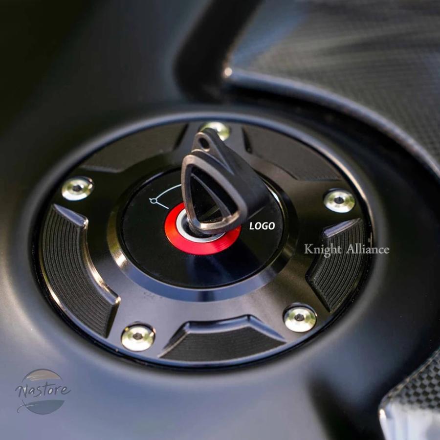 並行輸入品 ドゥカティ バイク 燃料タンクキャップ アルミ ducati