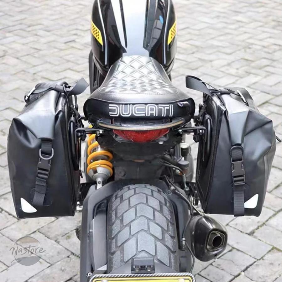 並行輸入品 ドゥカティ バイク サイドバッグ ducatiスクランブラー800