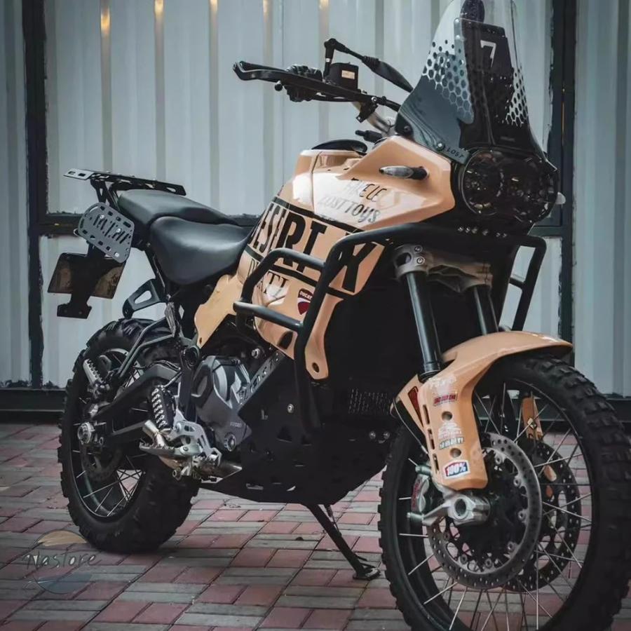 並行輸入品 ドゥカティ サイドバッグ アクセサリー カスタム ducatiデザートx カスタムパーツ 部品 アクセサリー_2