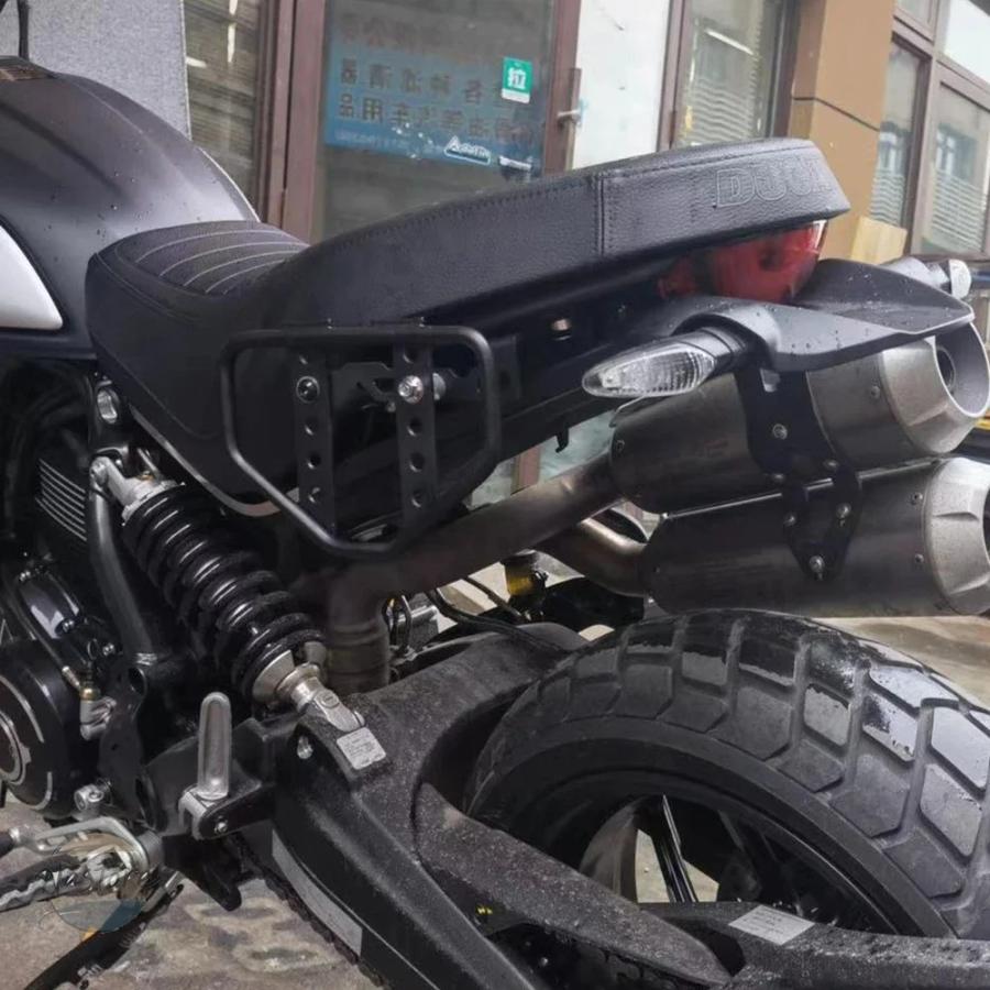 並行輸入品 ドゥカティ サイドバッグ ducatiスクランブラー1100に適し
