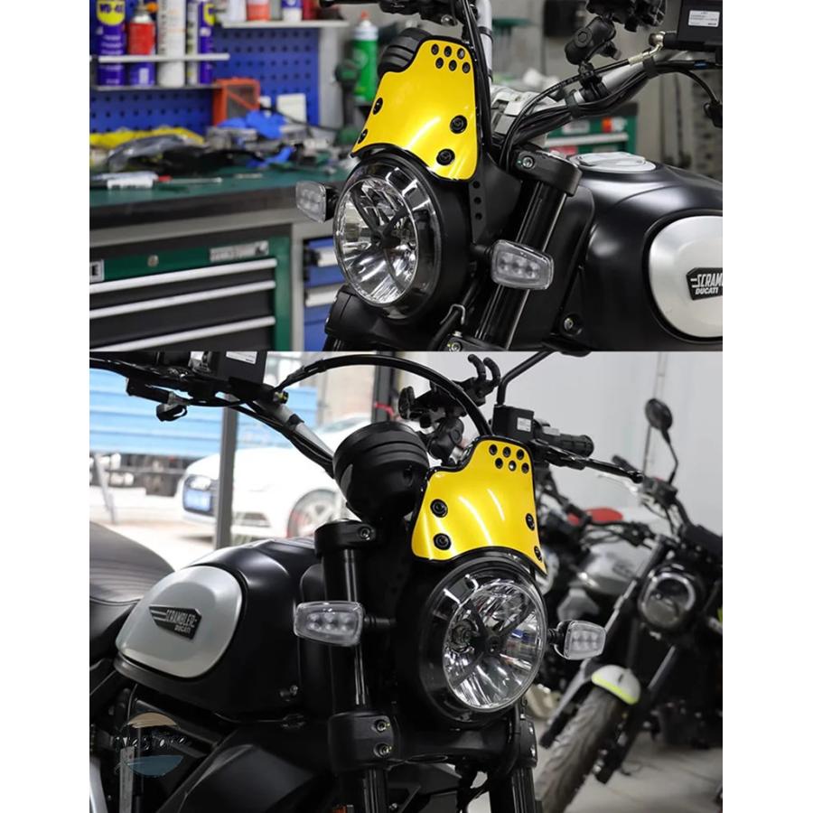 並行輸入品 ドゥカティ スクリーン ducatiスクランブラー 400 800 2015