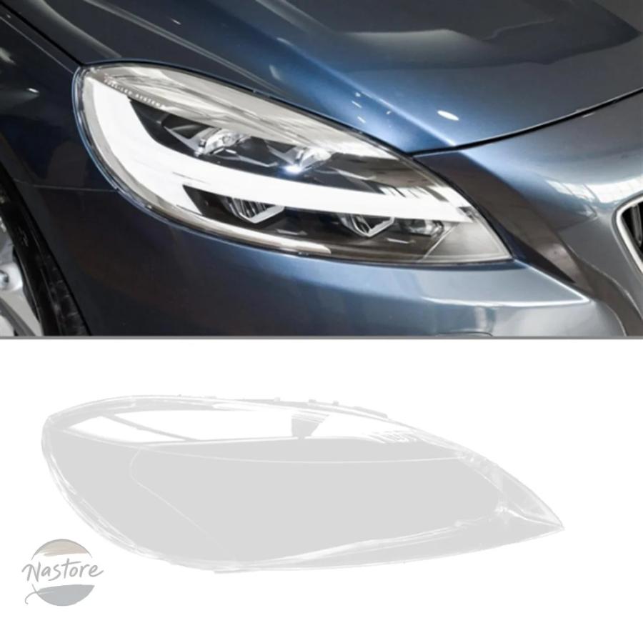 並行輸入品 v40 ボルボ カバー ヘッドライト シェルランプシェード
