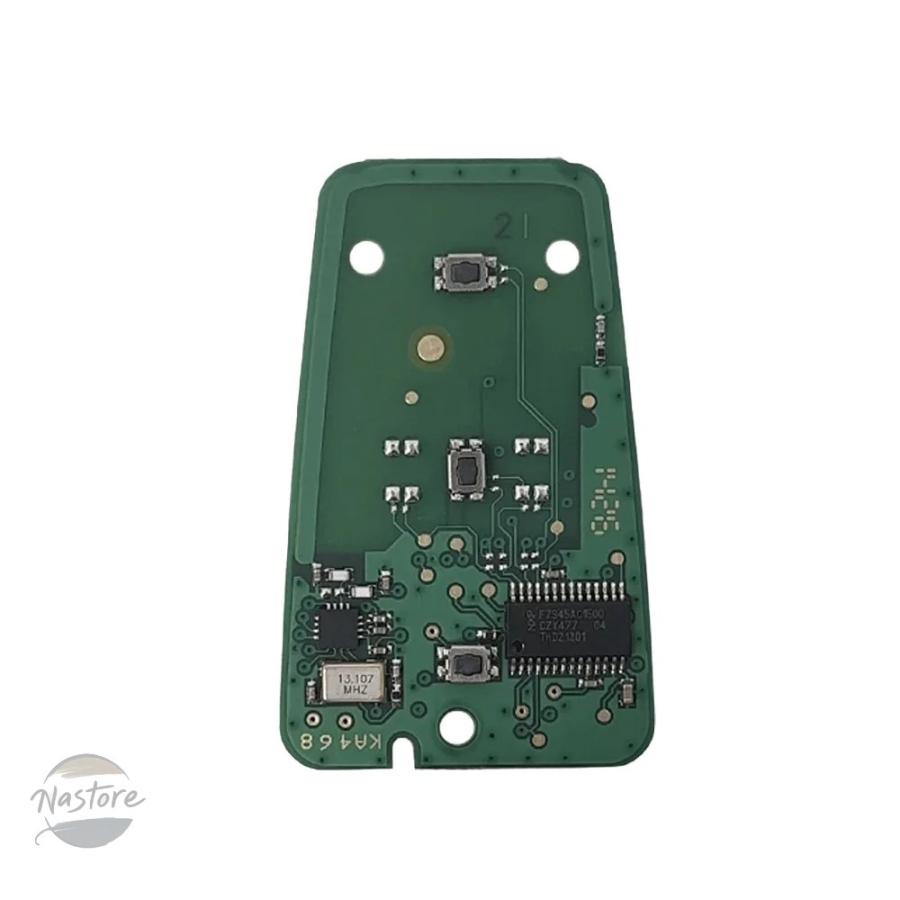並行輸入品 pcf7945 プジョー 433mhz 3ボタン id46 スマートキー